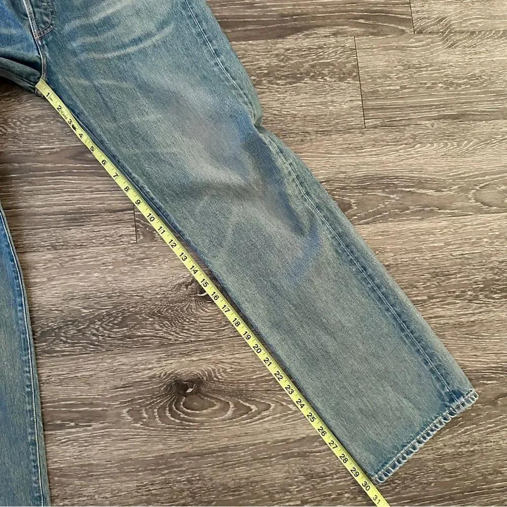 CQY straight let jeans